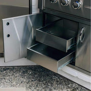 Summerset 36 Inch Two Drawer Dry Storage Combo - DP - 36DC - CulinaryProfis