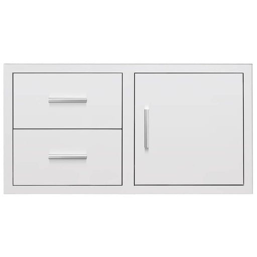 Summerset 42 Inch Flush Mount 2 Drawer & Access Door Combo - DC2 - 42 - CulinaryProfis