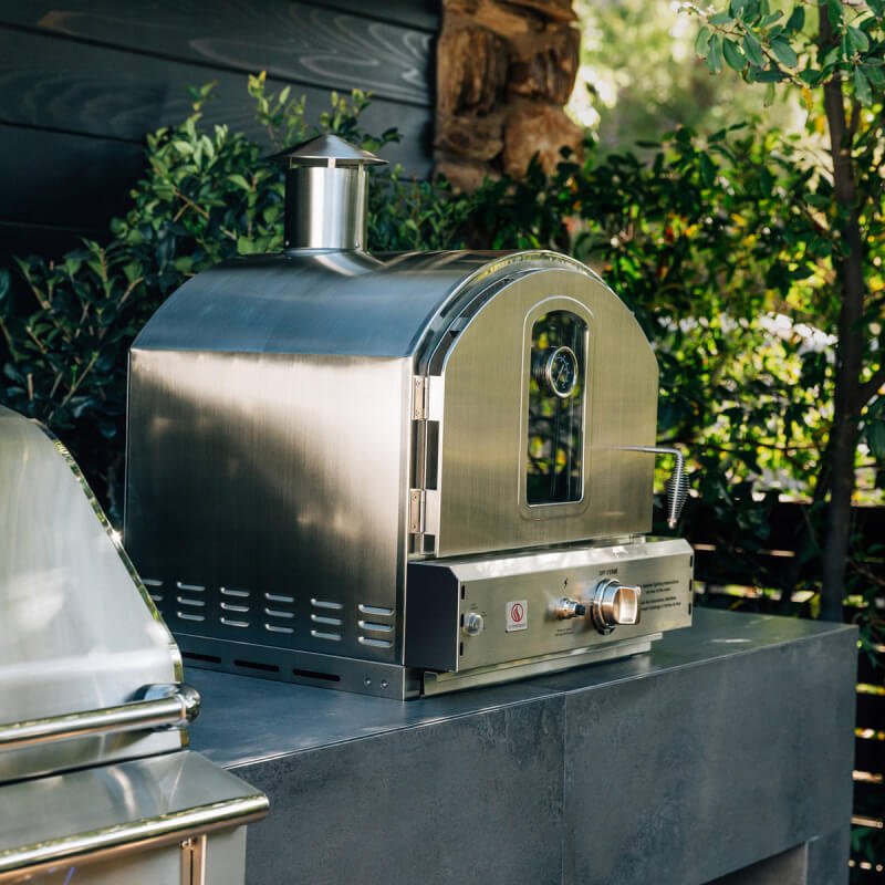 Summerset Built In / Countertop Outdoor Pizza Oven - SS - OVBI - CulinaryProfis