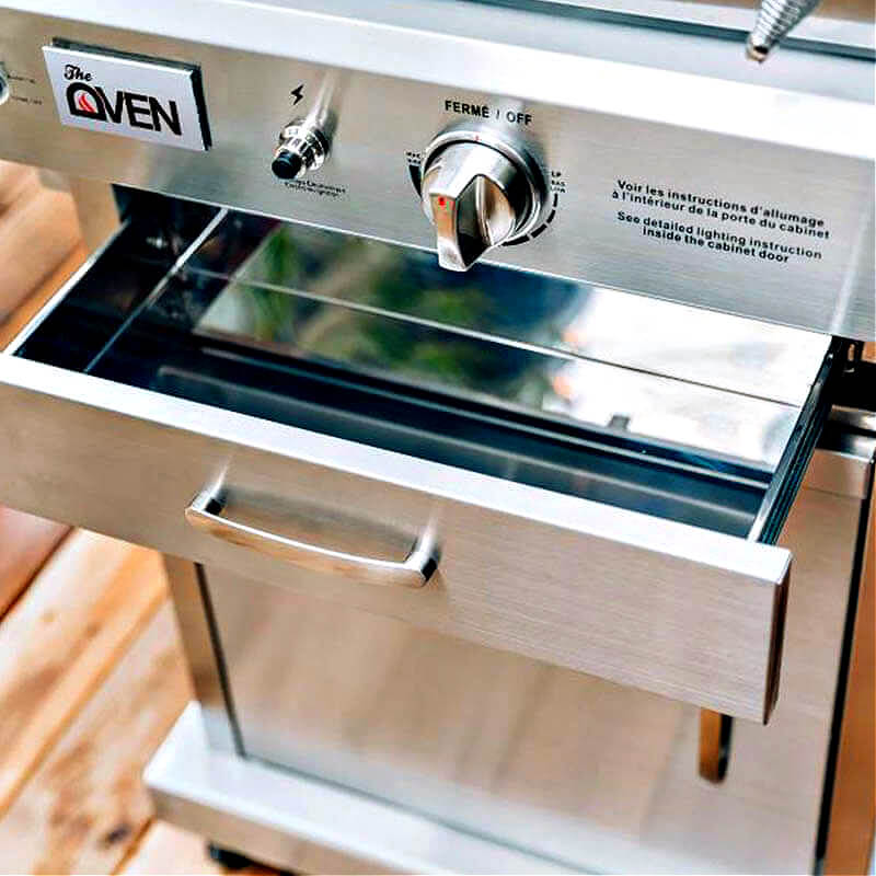 Summerset Freestanding Gas Outdoor Pizza Oven - SS - OVFS - CulinaryProfis
