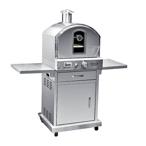 Summerset Freestanding Gas Outdoor Pizza Oven - SS - OVFS - CulinaryProfis