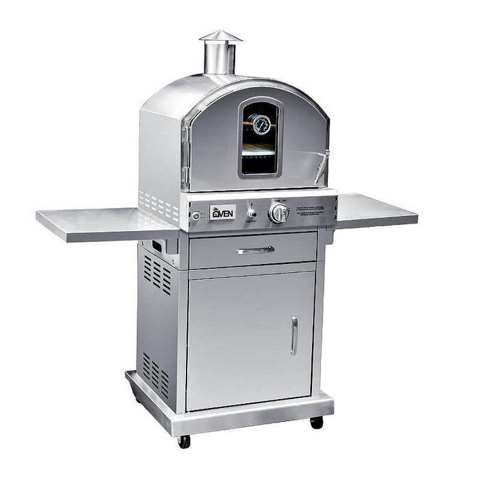 Summerset Freestanding Gas Outdoor Pizza Oven - SS - OVFS - CulinaryProfis