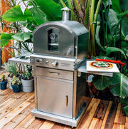 Summerset Freestanding Gas Outdoor Pizza Oven - SS - OVFS - CulinaryProfis