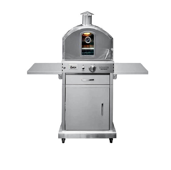 Summerset Freestanding Gas Outdoor Pizza Oven - SS - OVFS - CulinaryProfis