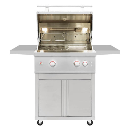 Summerset QST30 Quest Series 30 - Inch 36,000 BTU 2 - Burner Freestanding Gas Grill with Deluxe Cart - CulinaryProfis