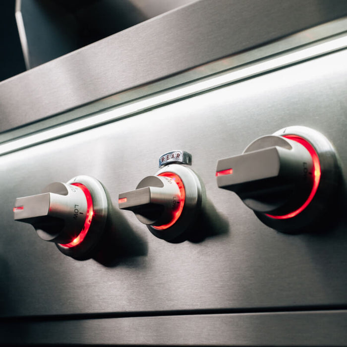 Summerset QST36 Quest Series 36 - Inch 54,000 BTU 3 - Burner Freestanding Gas Grill with Deluxe Cart - CulinaryProfis