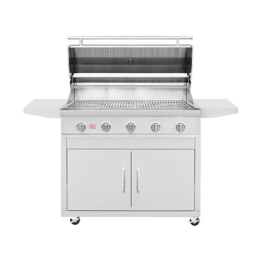 Summerset Sizzler 40 Inch 5 Burner Freestanding Gas Grill - CulinaryProfis