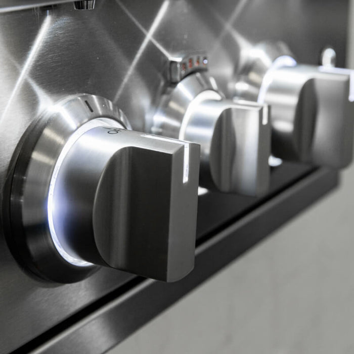 Summerset SZRPRO32L Sizzler Pro 32 - Inch 56,000 BTU 4 - Burner Freestanding Gas Grill with Deluxe Cart - CulinaryProfis