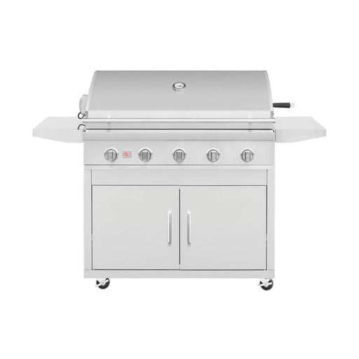 Summerset SZRPRO40L Sizzler Pro 40 - Inch 70,000 BTU 5 - Burner Freestanding Gas Grill with Standard Cart - CulinaryProfis