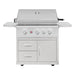 Summerset TRLPRO32L TRL Pro 32 - Inch 60,000 BTU 3 - Burner Freestanding Gas Grill with Deluxe Cart - CulinaryProfis