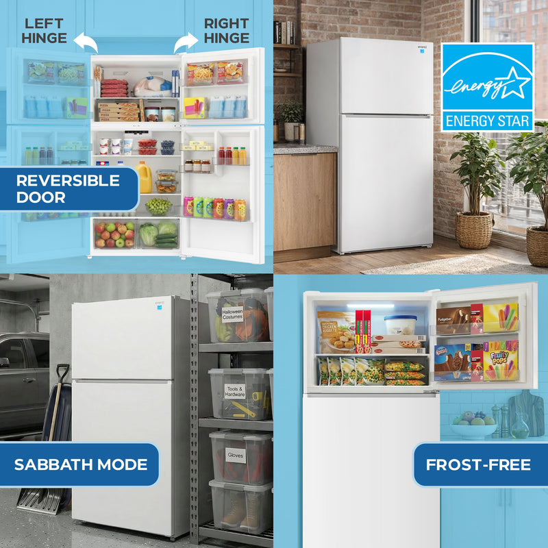 Avanti MaxxSpace Garage-Ready 24 cu. ft. Refrigerator Avanti Products, LLC