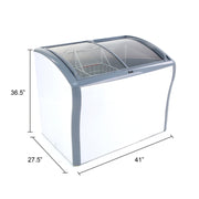 Avanti 9.5 cu. ft. Commercial Glass Top Freezer or Refrigerator Avanti Products, LLC