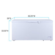 Avanti 17.2 cu. ft. Garage Ready Chest Freezer, White Avanti Products, LLC