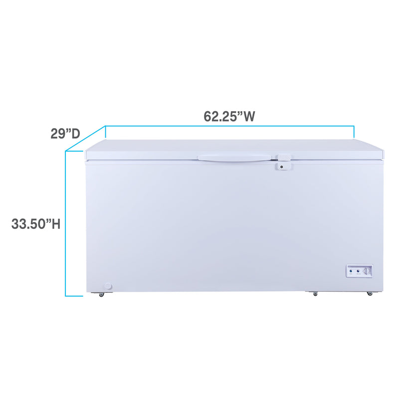 Avanti 17.2 cu. ft. Garage Ready Chest Freezer, White Avanti Products, LLC