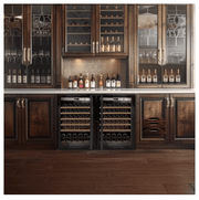 Transtherm Prestige Loft 74 Bottle Wine Cabinet Glass Door - CulinaryProfis