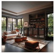 Transtherm Prestige Loft 74 Bottle Wine Cabinet Glass Door - CulinaryProfis