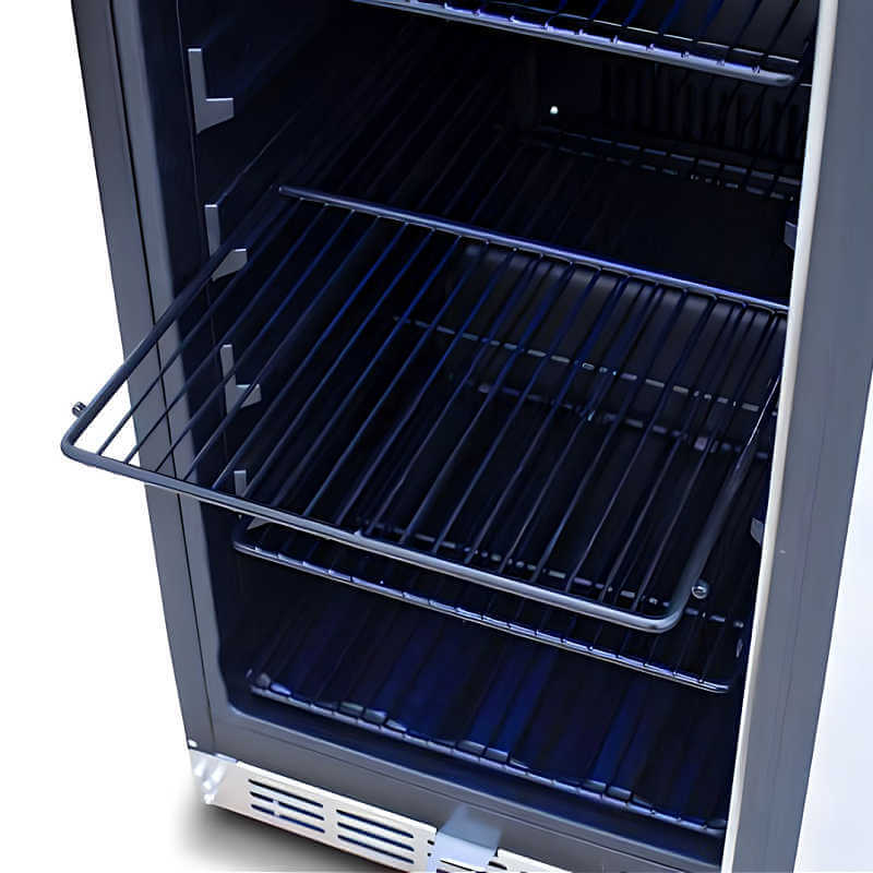 TrueFlame 15 Inch 3.2 Cu. Ft. Outdoor Refrigerator - CulinaryProfis