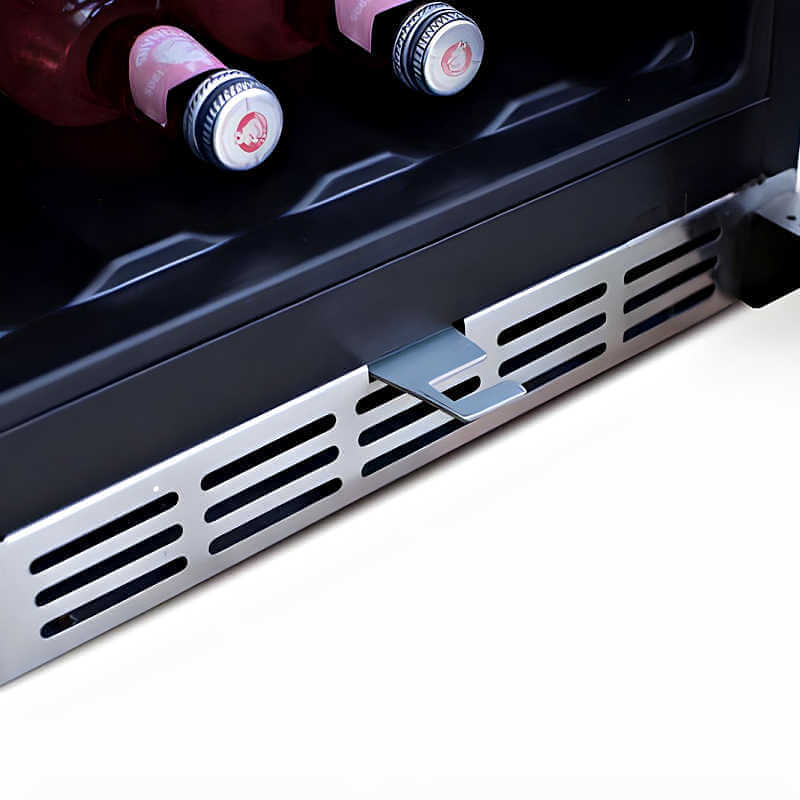 TrueFlame 15 Inch 3.2 Cu. Ft. Outdoor Refrigerator With Glass Door - CulinaryProfis