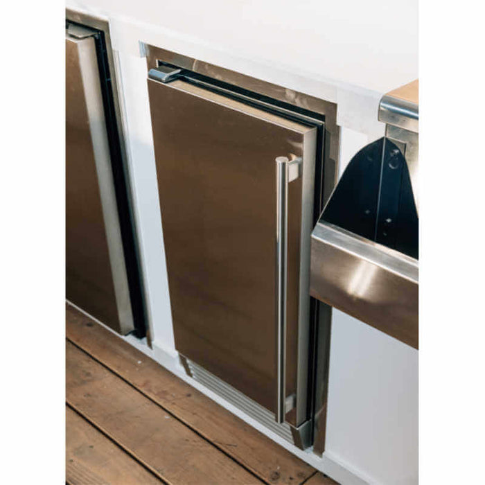 TrueFlame 15 - Inch 50 Lbs Capacity Outdoor Rated Ice Maker - CulinaryProfis