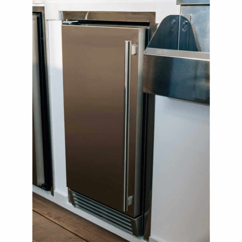 TrueFlame 15 - Inch 50 Lbs Capacity Outdoor Rated Ice Maker - CulinaryProfis