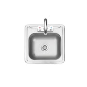 TrueFlame 15 - Inch x 15 - Inch Drop - in Sink - TF - NK - 15D - CulinaryProfis