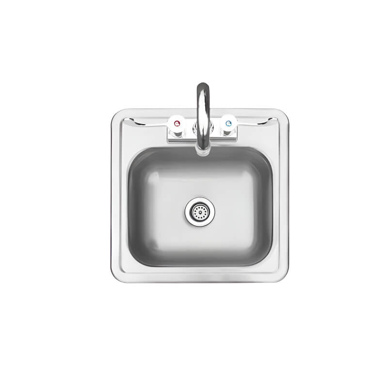 TrueFlame 15 - Inch x 15 - Inch Drop - in Sink - TF - NK - 15D - CulinaryProfis