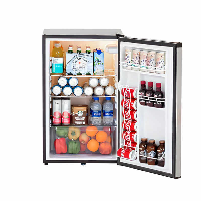 TrueFlame 22 Inch 4.1 Cu. Ft. Compact Refrigerator - CulinaryProfis