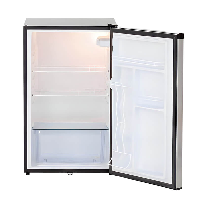 TrueFlame 22 Inch 4.1 Cu. Ft. Compact Refrigerator - CulinaryProfis
