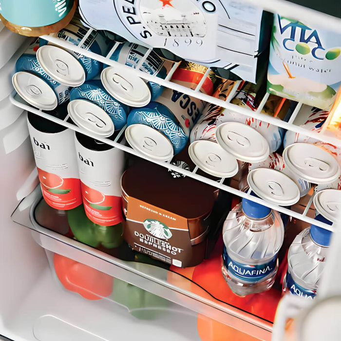 TrueFlame 22 - Inch 4.1 Cu. Ft. Deluxe Compact Refrigerator - CulinaryProfis