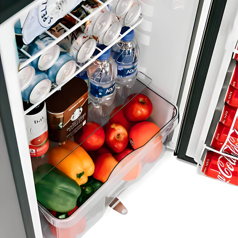 TrueFlame 22 - Inch 4.1 Cu. Ft. Deluxe Compact Refrigerator - CulinaryProfis
