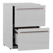 TrueFlame 24 - Inch 5.3 Cu. Ft. Outdoor Rated Two Drawer Refrigerator - CulinaryProfis