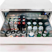 TrueFlame 24 - Inch 5.3 Cu. Ft. Outdoor Rated Two Drawer Refrigerator - CulinaryProfis