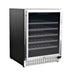 TrueFlame 24 Inch 5.3 Cu. Ft. Outdoor Single Zone Wine Cooler - CulinaryProfis
