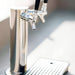 TrueFlame 24 - Inch 6.6 Cu. Ft. Outdoor Rated Double Tap Kegerator - TF - RFR - 24DK2 - CulinaryProfis