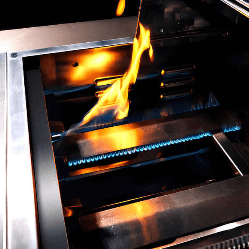 TrueFlame 25 Inch 3 Burner Built - In Gas Grill - CulinaryProfis