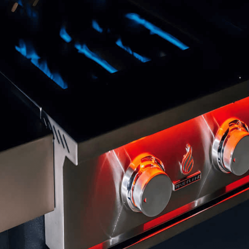 TrueFlame 25 Inch 3 Burner Built - In Gas Grill - CulinaryProfis