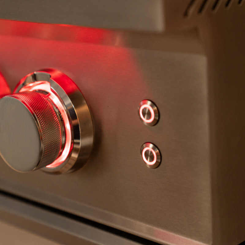TrueFlame 25 Inch 3 Burner Built - In Gas Grill - CulinaryProfis