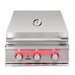TrueFlame 25 Inch 3 Burner Built - In Gas Grill - CulinaryProfis
