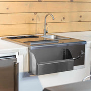 TrueFlame 30 Inch Built - In Beverage and Prep Station - TF - BC - 30L - CulinaryProfis