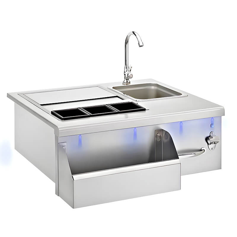 TrueFlame 30 Inch Built - In Beverage and Prep Station - TF - BC - 30L - CulinaryProfis