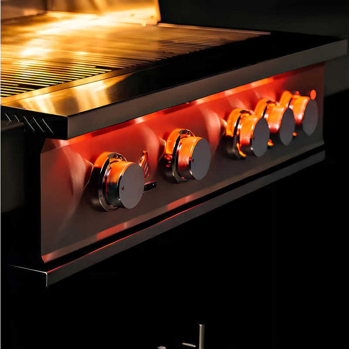 TrueFlame 32 Inch 4 Burner Built - In Gas Grill - CulinaryProfis