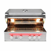TrueFlame 32 Inch 4 Burner Built - In Gas Grill - CulinaryProfis