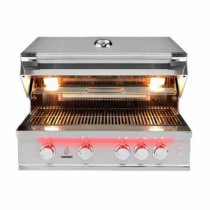 TrueFlame 32 Inch 4 Burner Built - In Gas Grill - CulinaryProfis