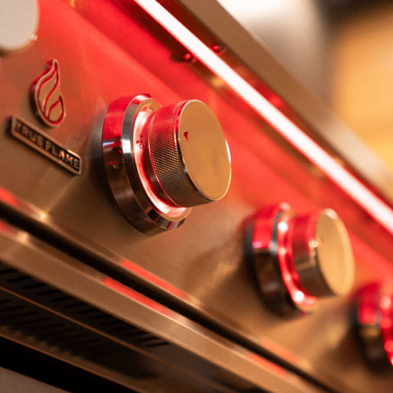 TrueFlame 32 Inch 4 Burner Built - In Gas Grill - CulinaryProfis