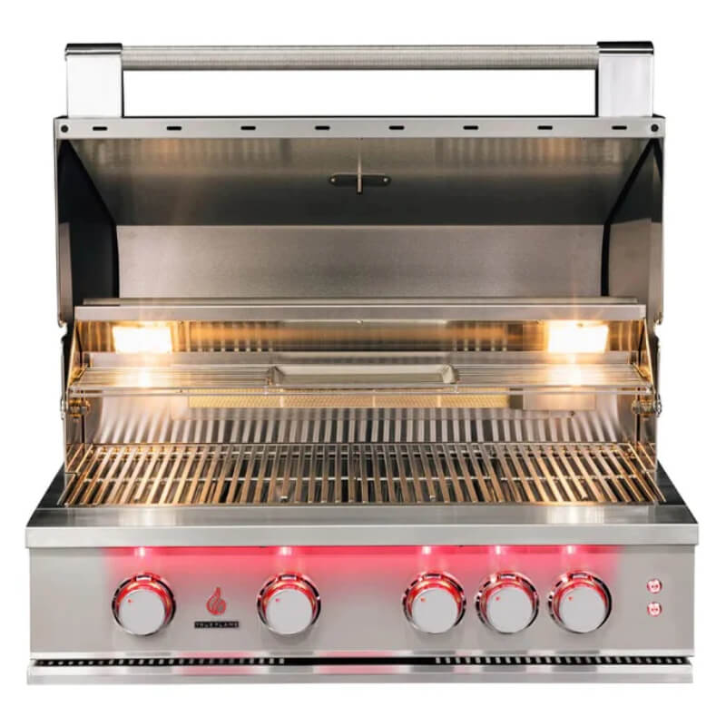 TrueFlame 32 Inch 4 Burner Built - In Gas Grill - CulinaryProfis