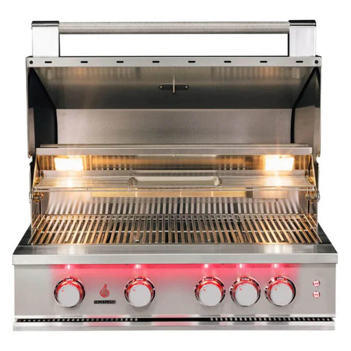 TrueFlame 32 Inch 4 Burner Built - In Gas Grill - CulinaryProfis