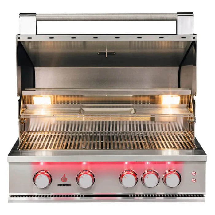 TrueFlame 32 Inch 4 Burner Built - In Gas Grill - CulinaryProfis