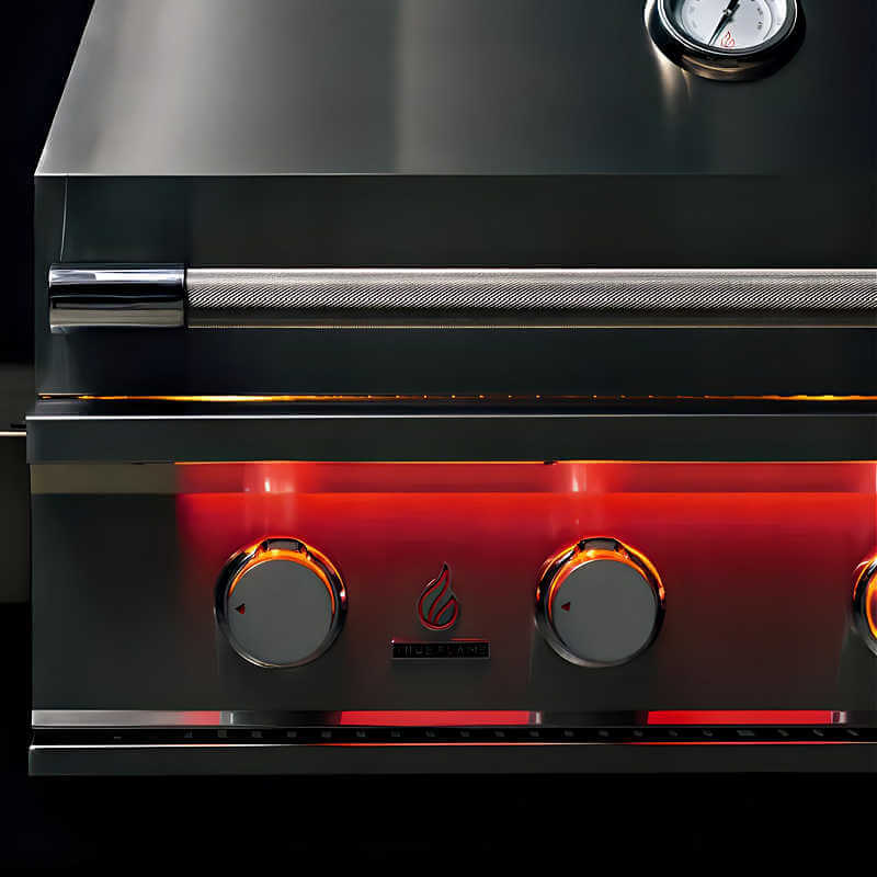 TrueFlame 32 Inch 4 Burner Built - In Gas Grill - CulinaryProfis