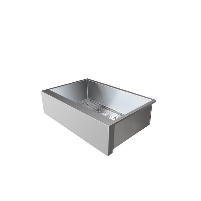 TrueFlame 32 Inch Outdoor Rated Farmhouse Sink - TF - NK - 32FH - P - CulinaryProfis