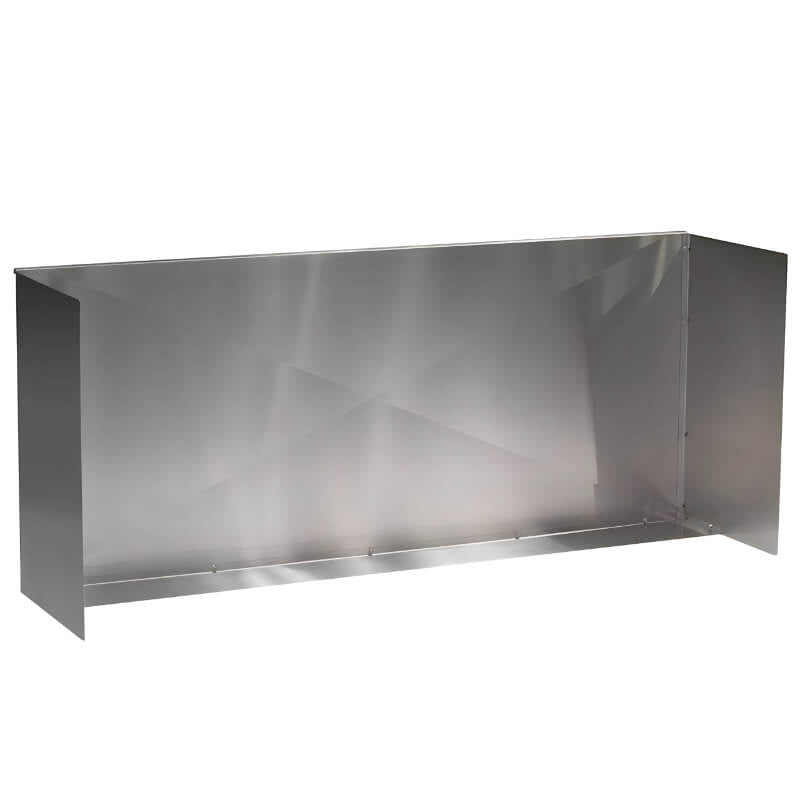 TrueFlame 36 - Inch Stainless Steel Wind Guard for TrueFlame 32 - Inch Grills - TFWG - 36 - CulinaryProfis
